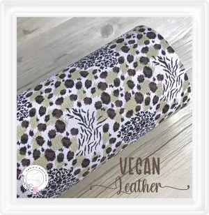 ⋅ Animal Prints ⋅ Vegan Litchi Leather ⋅