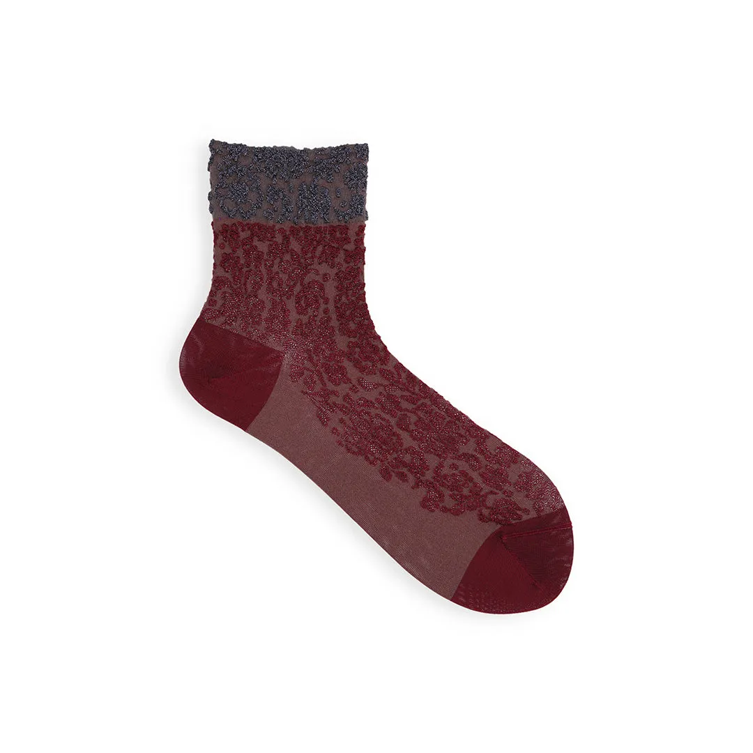 021132199 Two-Tone Float Low Crew Socks