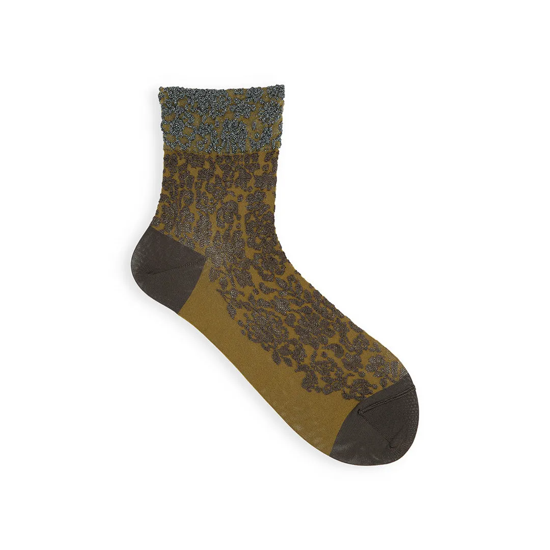 021132199 Two-Tone Float Low Crew Socks