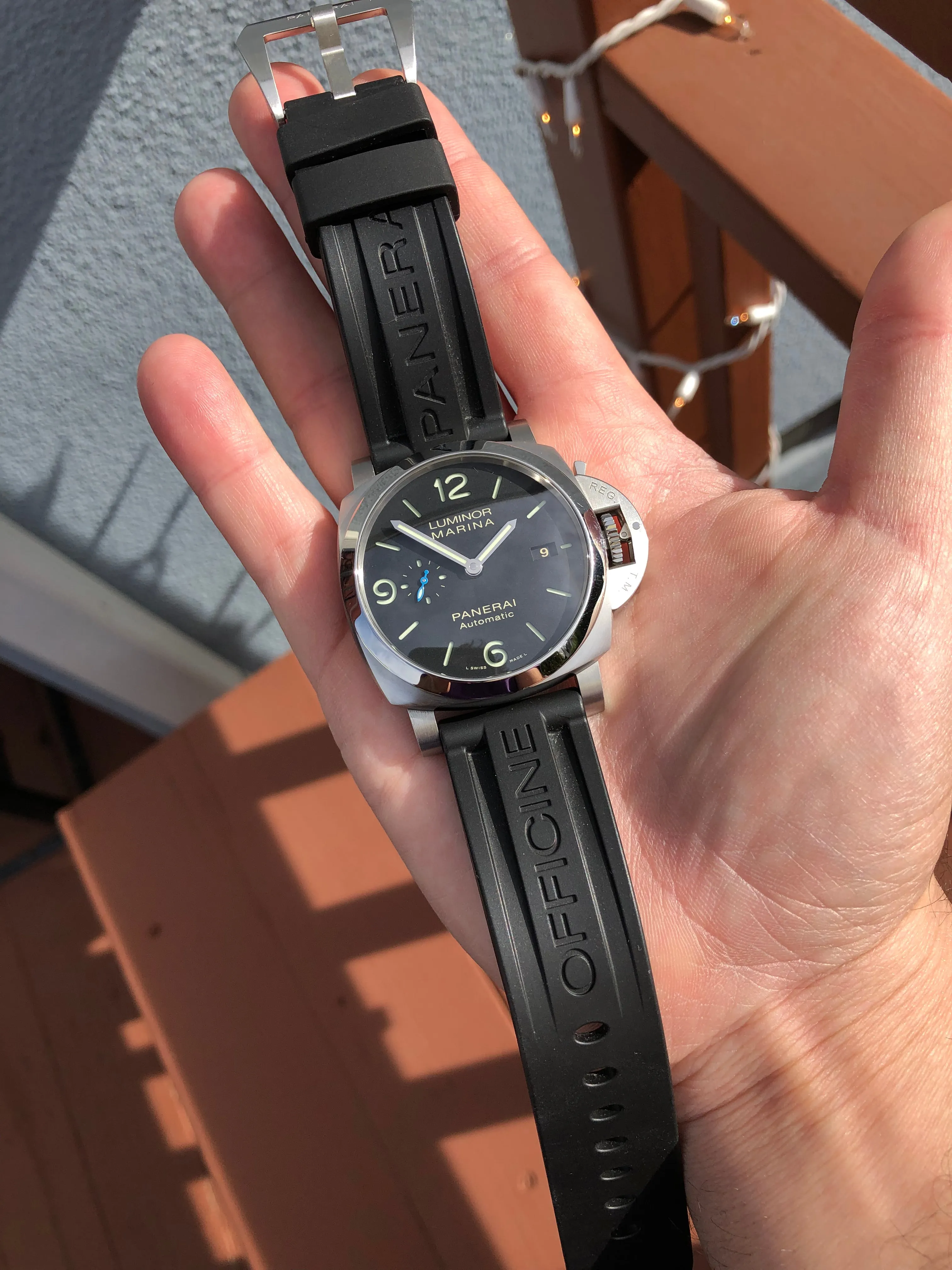 2020 Panerai Luminor Marina 1950 PAM 01312 44mm Automatic Wristwatch Box Papers