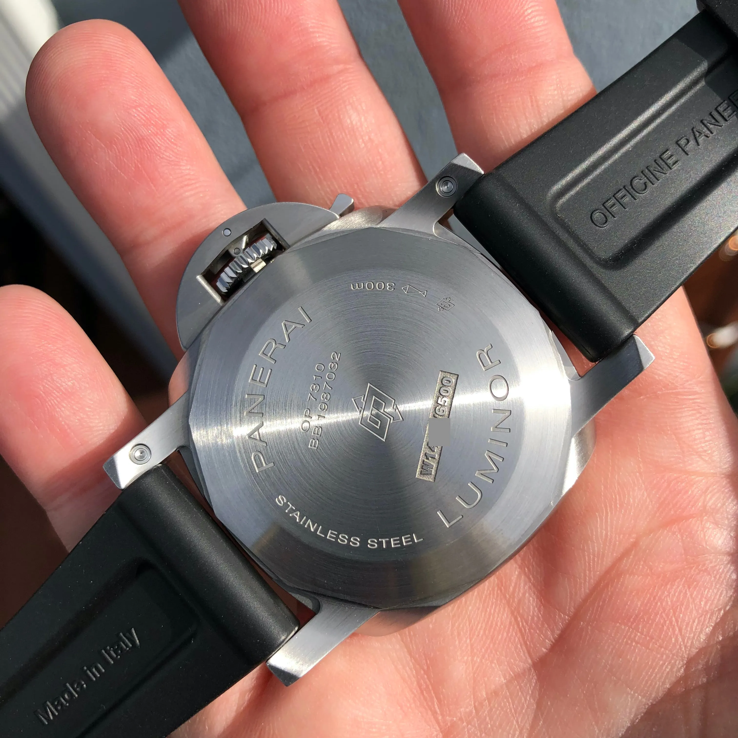 2020 Panerai Luminor Marina 1950 PAM 01312 44mm Automatic Wristwatch Box Papers