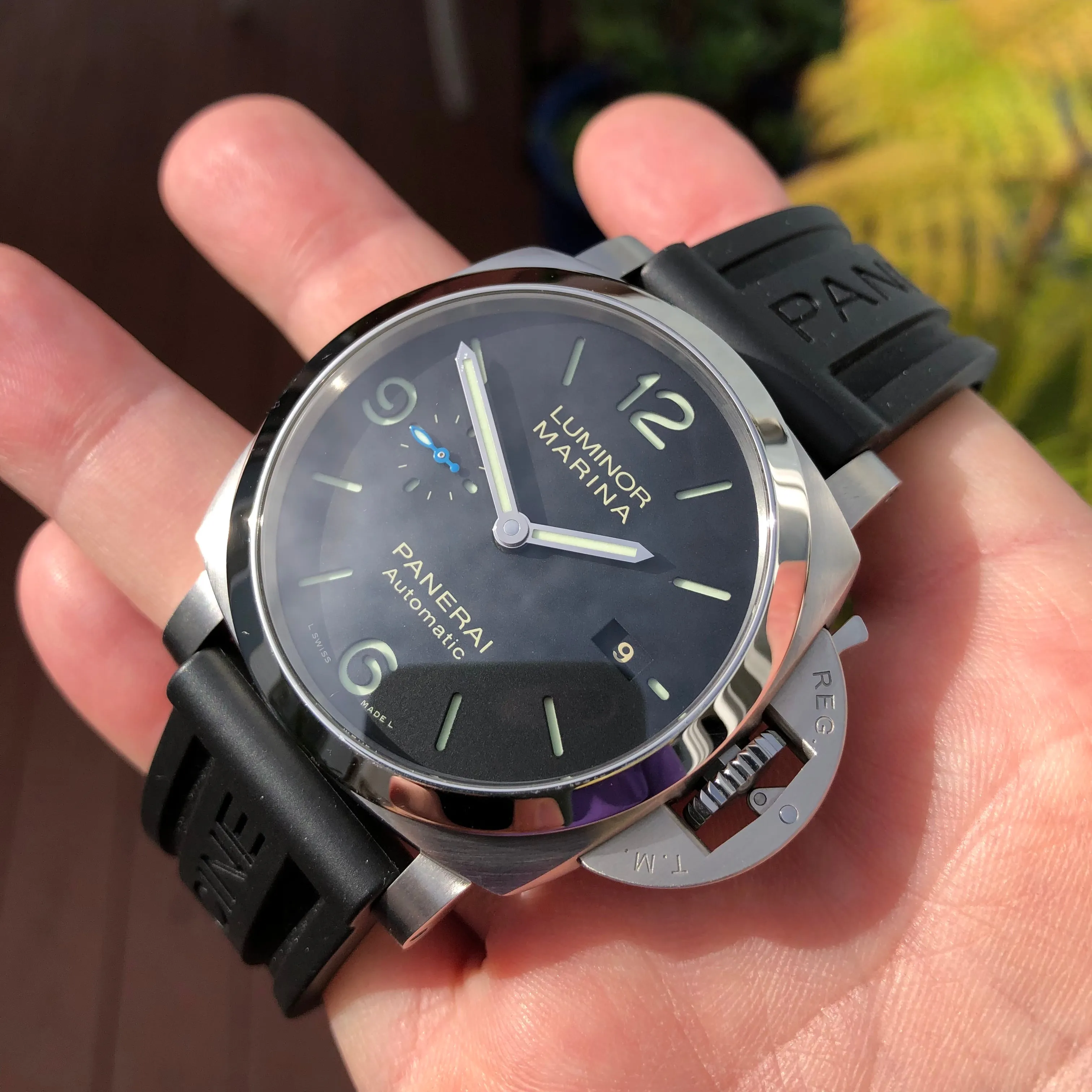 2020 Panerai Luminor Marina 1950 PAM 01312 44mm Automatic Wristwatch Box Papers