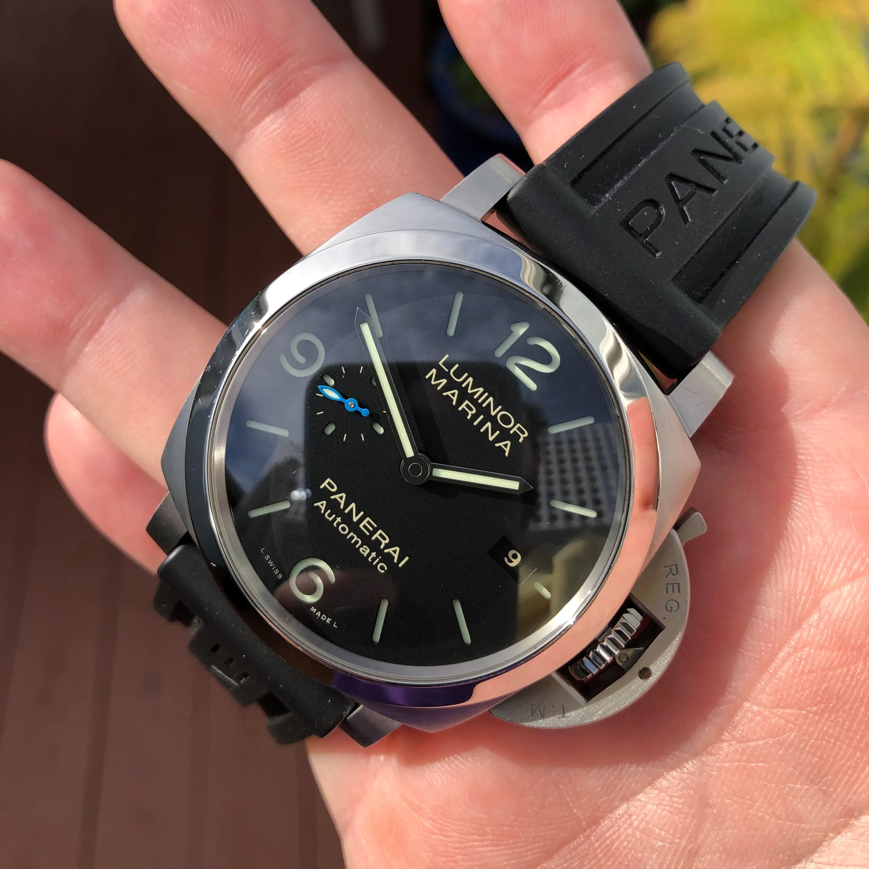 2020 Panerai Luminor Marina 1950 PAM 01312 44mm Automatic Wristwatch Box Papers