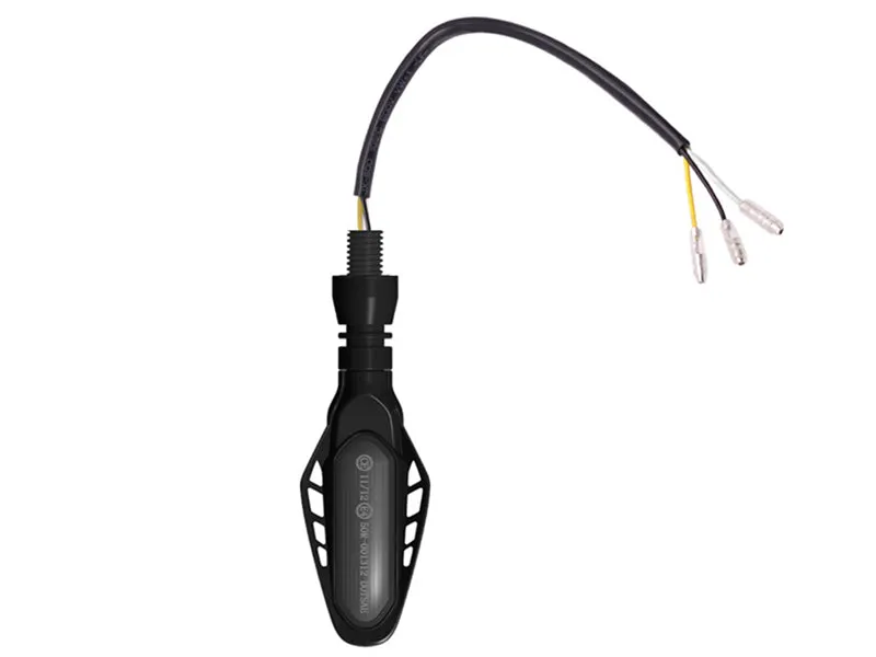 2pcs Universal Motorcycle Turn Signal Lights Indicator E-Marked