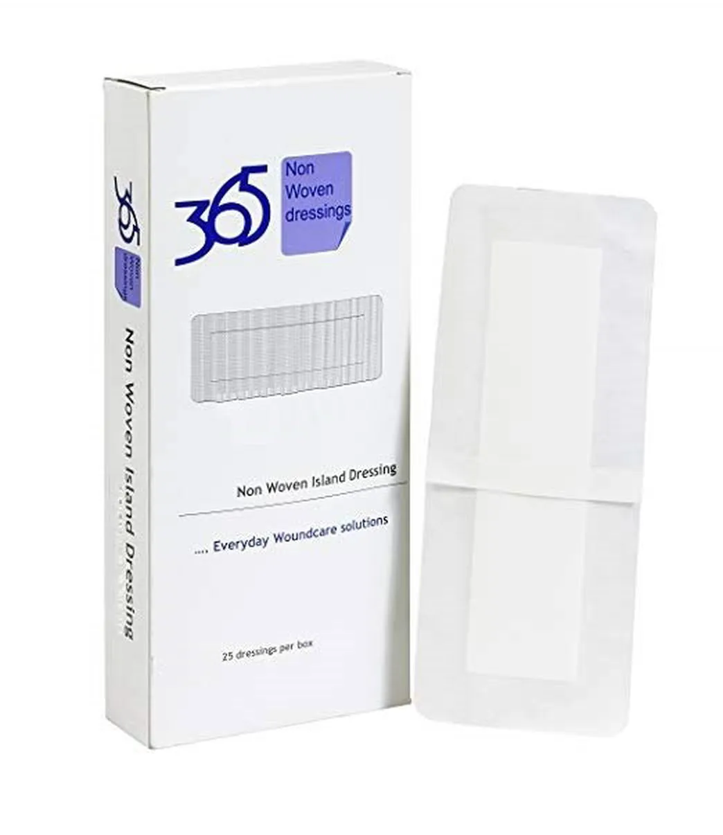 365 Non-woven Island Dressings 10 X 25CM x 25