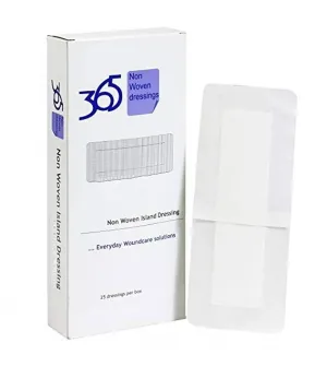 365 Non-woven Island Dressings 10 X 25CM x 25