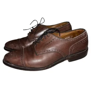 Allen Edmonds Sanford brown leather shoes 8.5 D