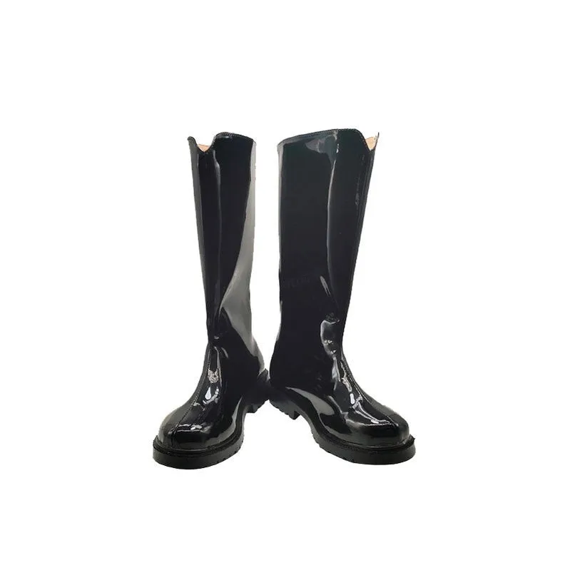 Anime Fullmetal Alchemist Maes Hughes Cosplay Shoes