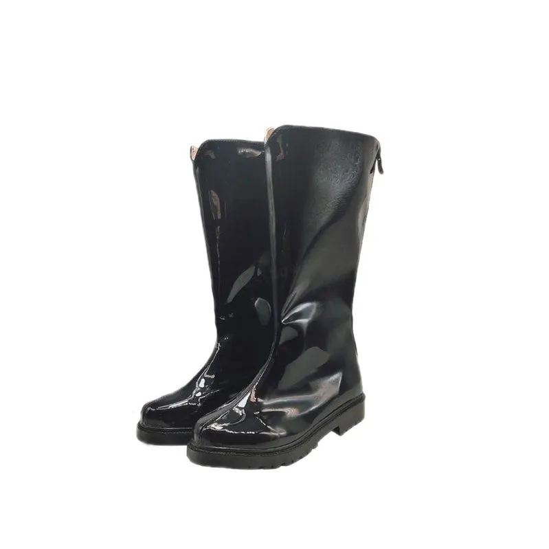 Anime Fullmetal Alchemist Maes Hughes Cosplay Shoes