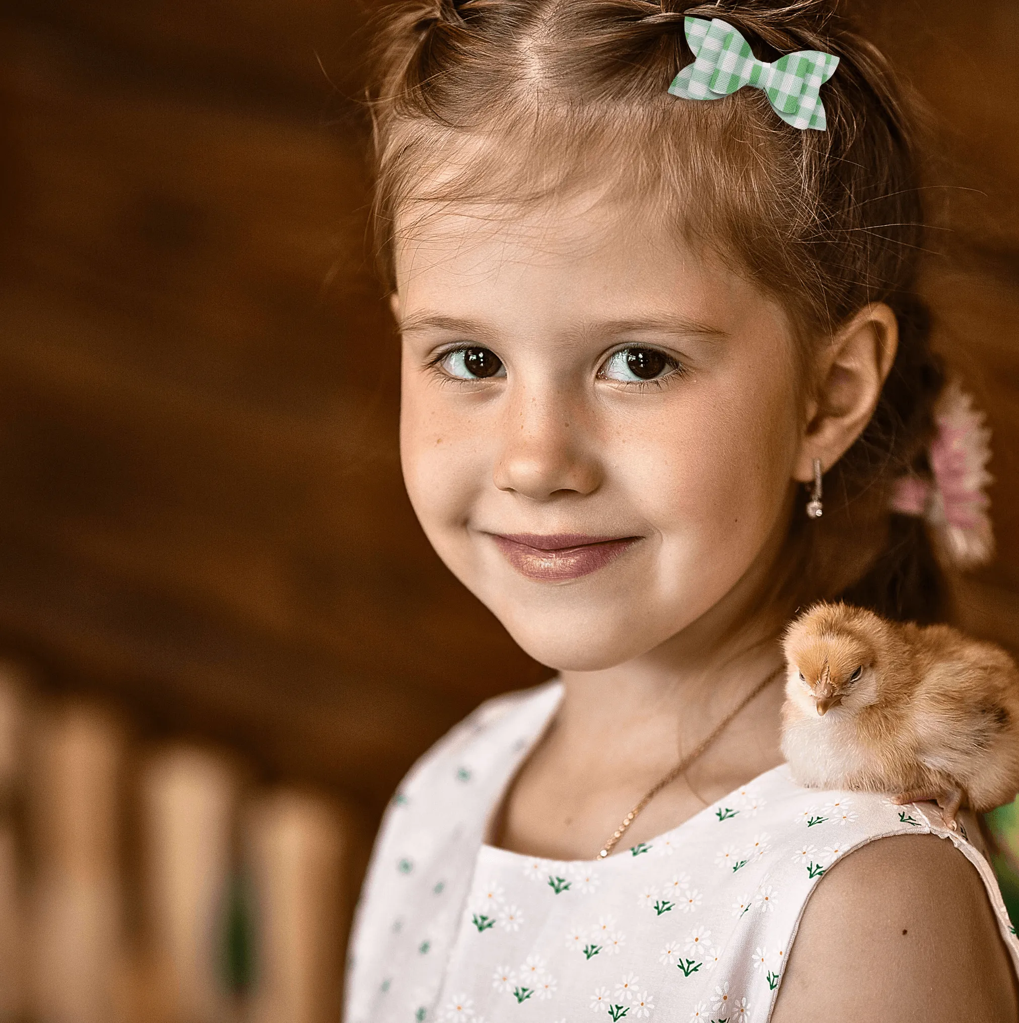 Aromatic Blossoms Hair Bow