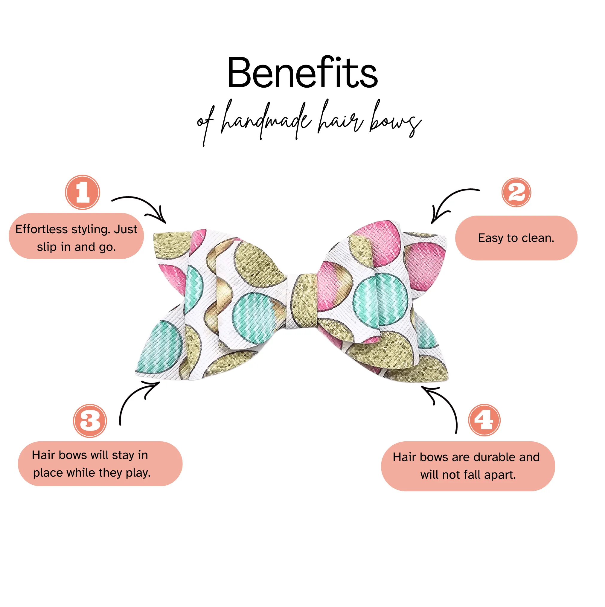 Aromatic Blossoms Hair Bow