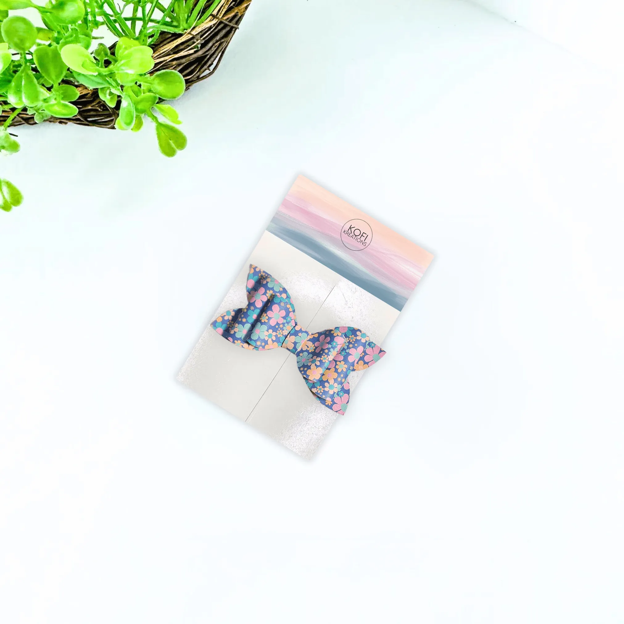 Aromatic Blossoms Hair Bow