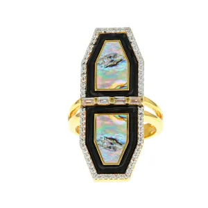 Aurora Eos Ring - Abalone