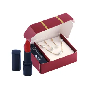 Avon REGINA JEWELRY AND LIPSTICK SET