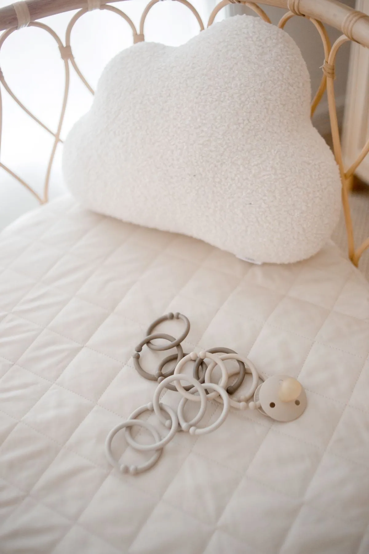 Bambella Waterproof Bassinet Sheet | Oat
