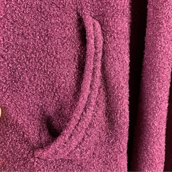 Barefoot Dreams Cozy Chic Lite Purple Open Front Cardigan XXS/XS