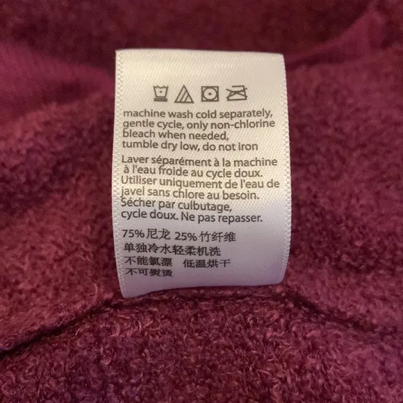 Barefoot Dreams Cozy Chic Lite Purple Open Front Cardigan XXS/XS