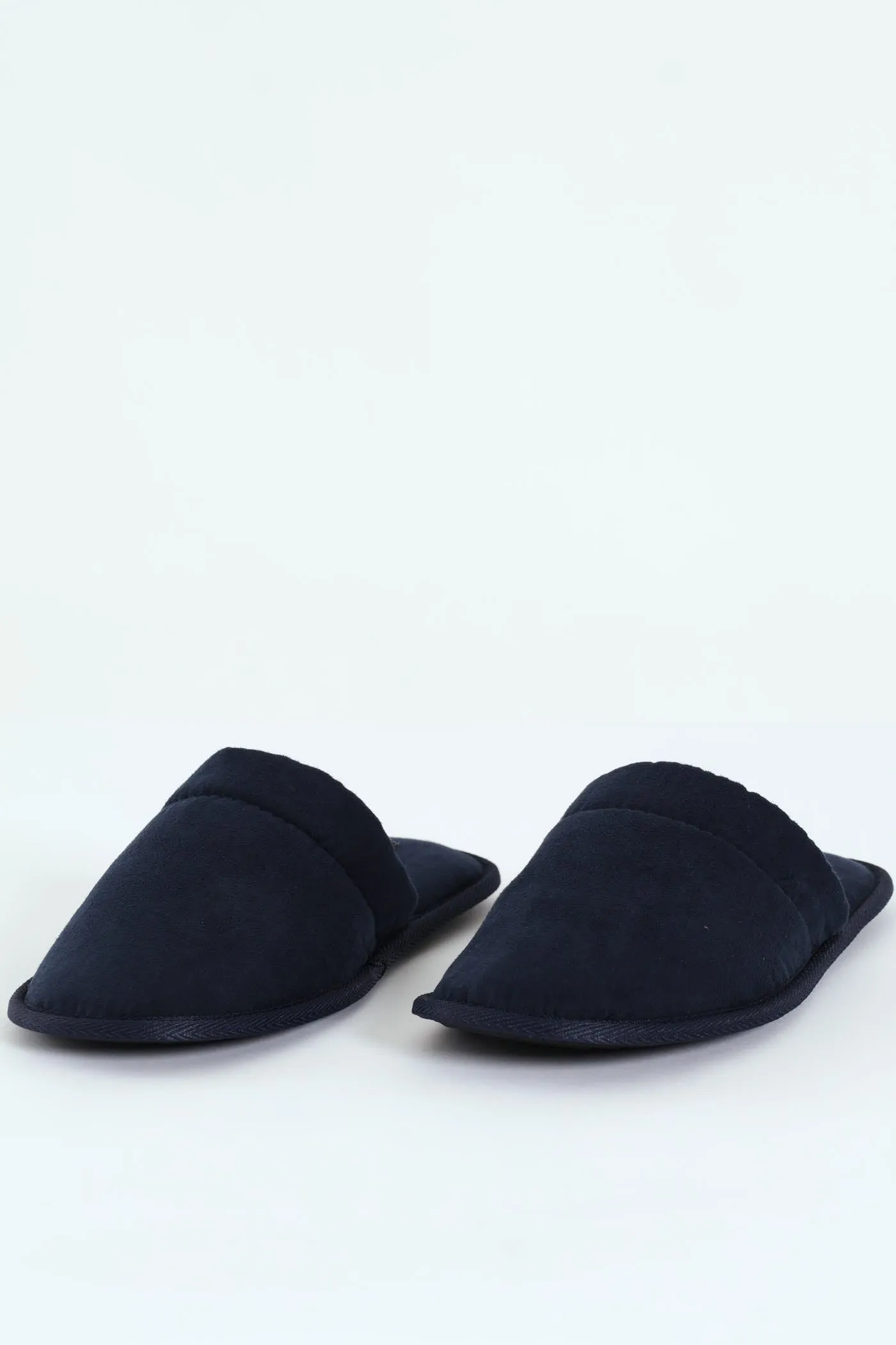 Basic Open Back Slipper - Navy