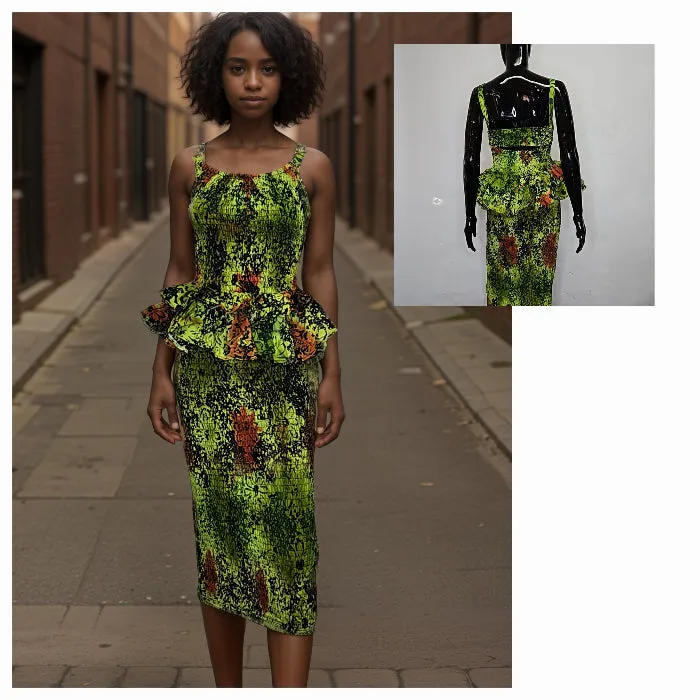 Batik Skirt Set
