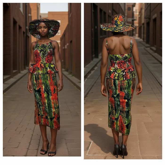 Batik Skirt Set