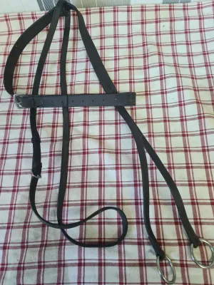 Black Hy Used running Martingale size Full FREE POSTAGE 🟢