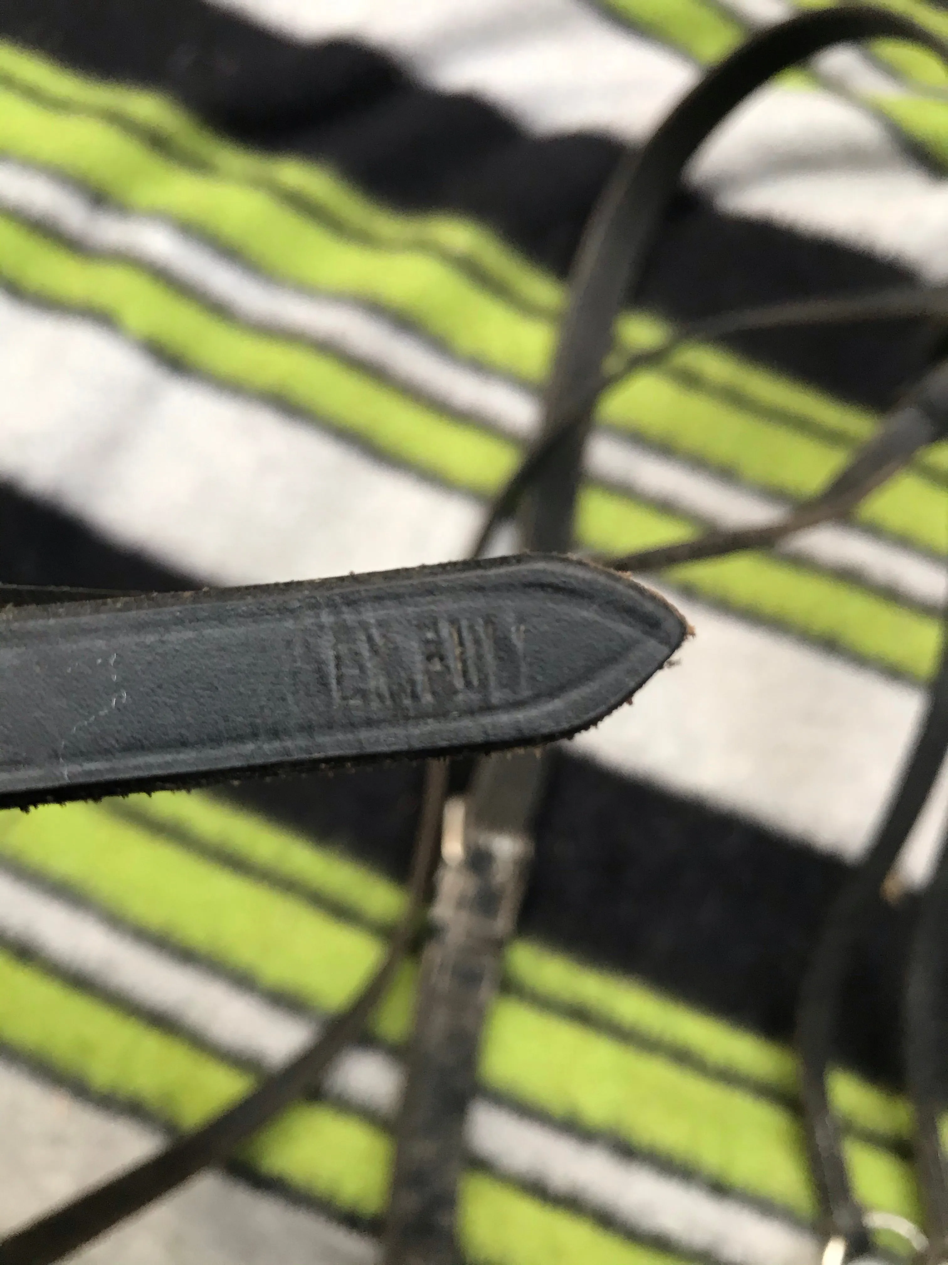 black running martingale x full FREE POSTAGE