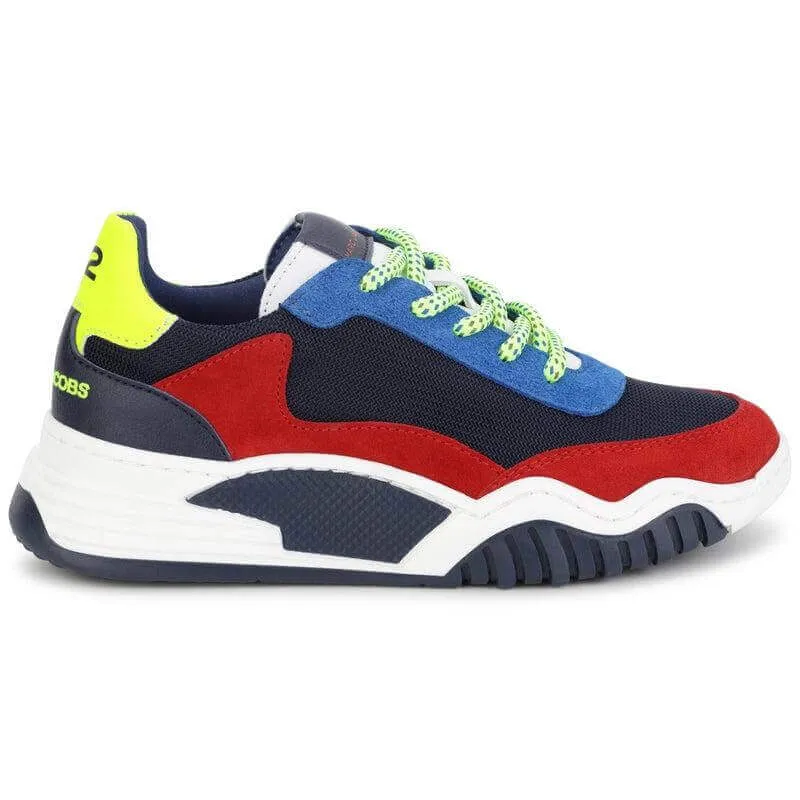 Boys Multicoloured Leather Trainers