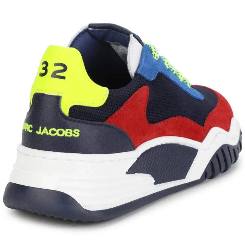 Boys Multicoloured Leather Trainers