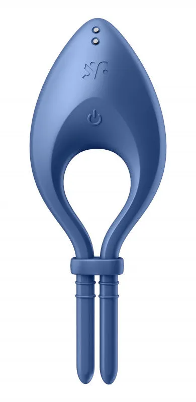 Bullseye Ring Vibrator - Blue