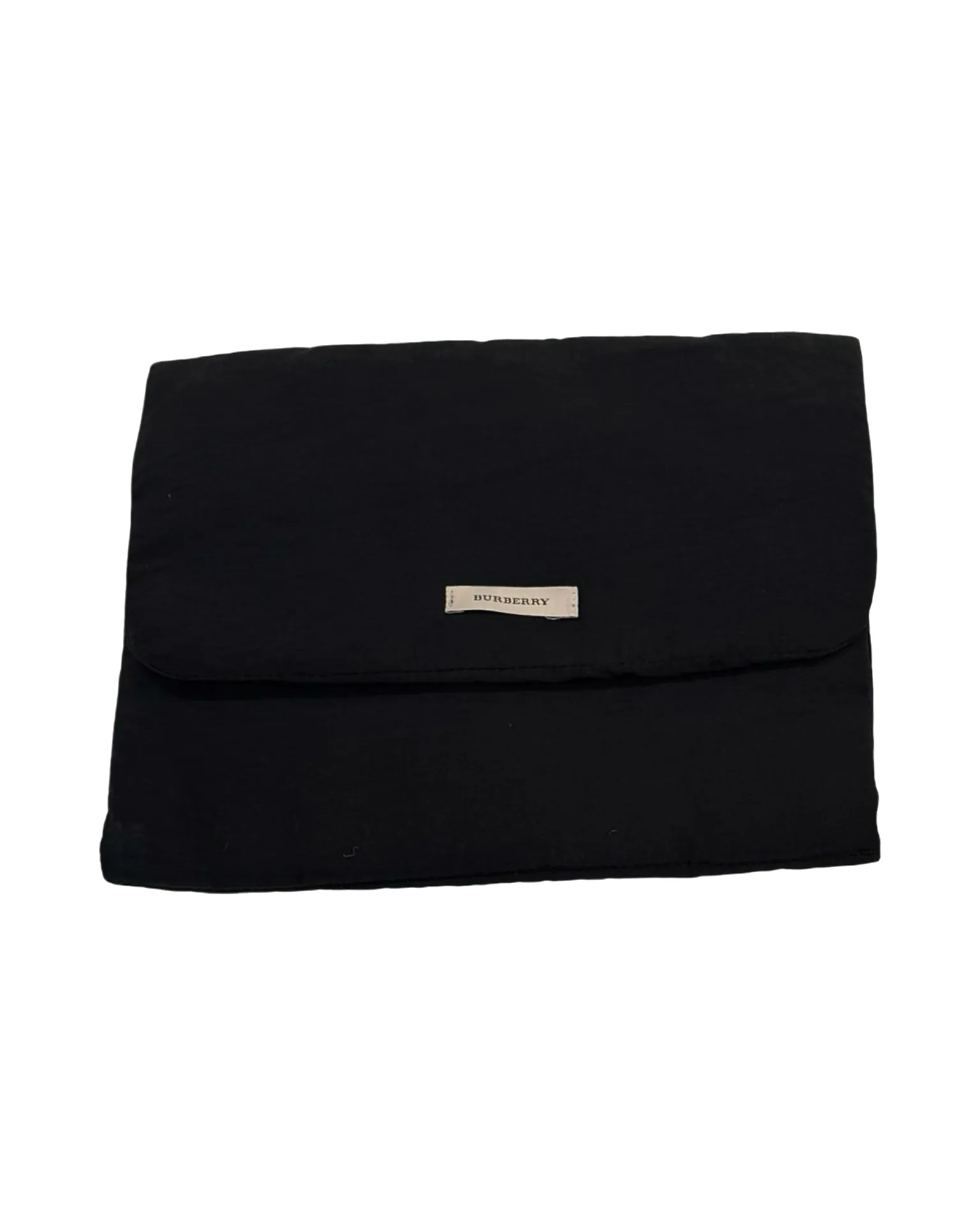 Burberry Black Woven Baby Change Pad