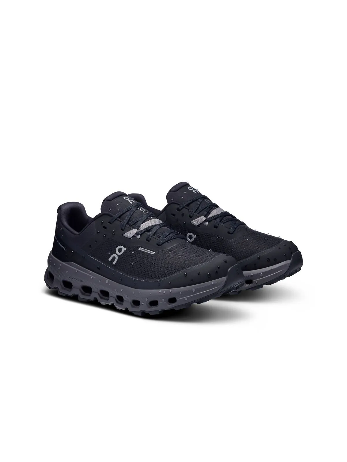 Buty do biegania damskie ON RUNNING Cloudvista 2 Waterproof czarny