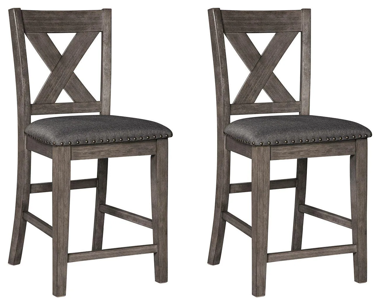 Caitbrook - Upholstered Barstool (2/cn)