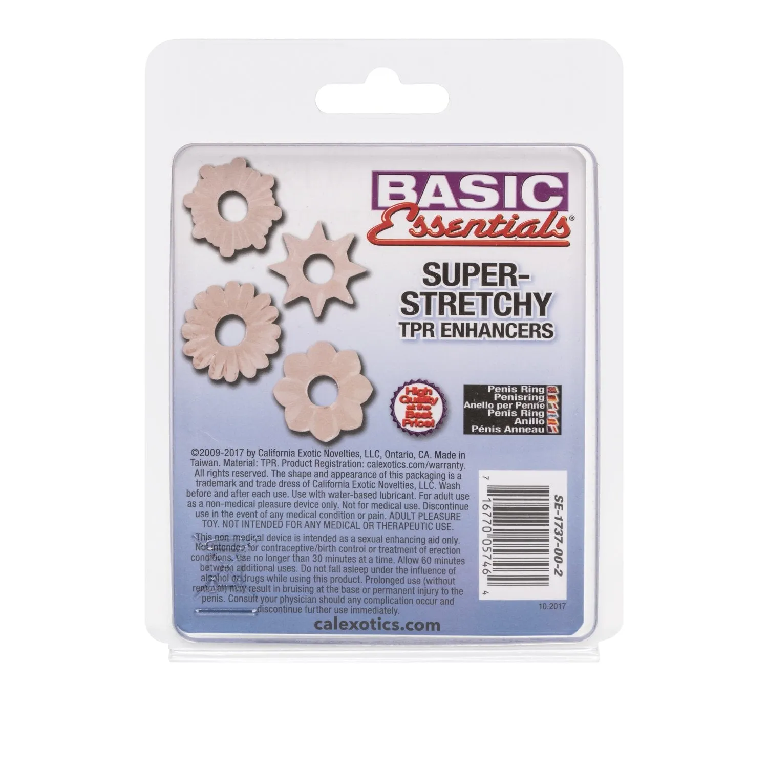 CalExotics Basic Essentials Super Stretchy TPR Enhancers