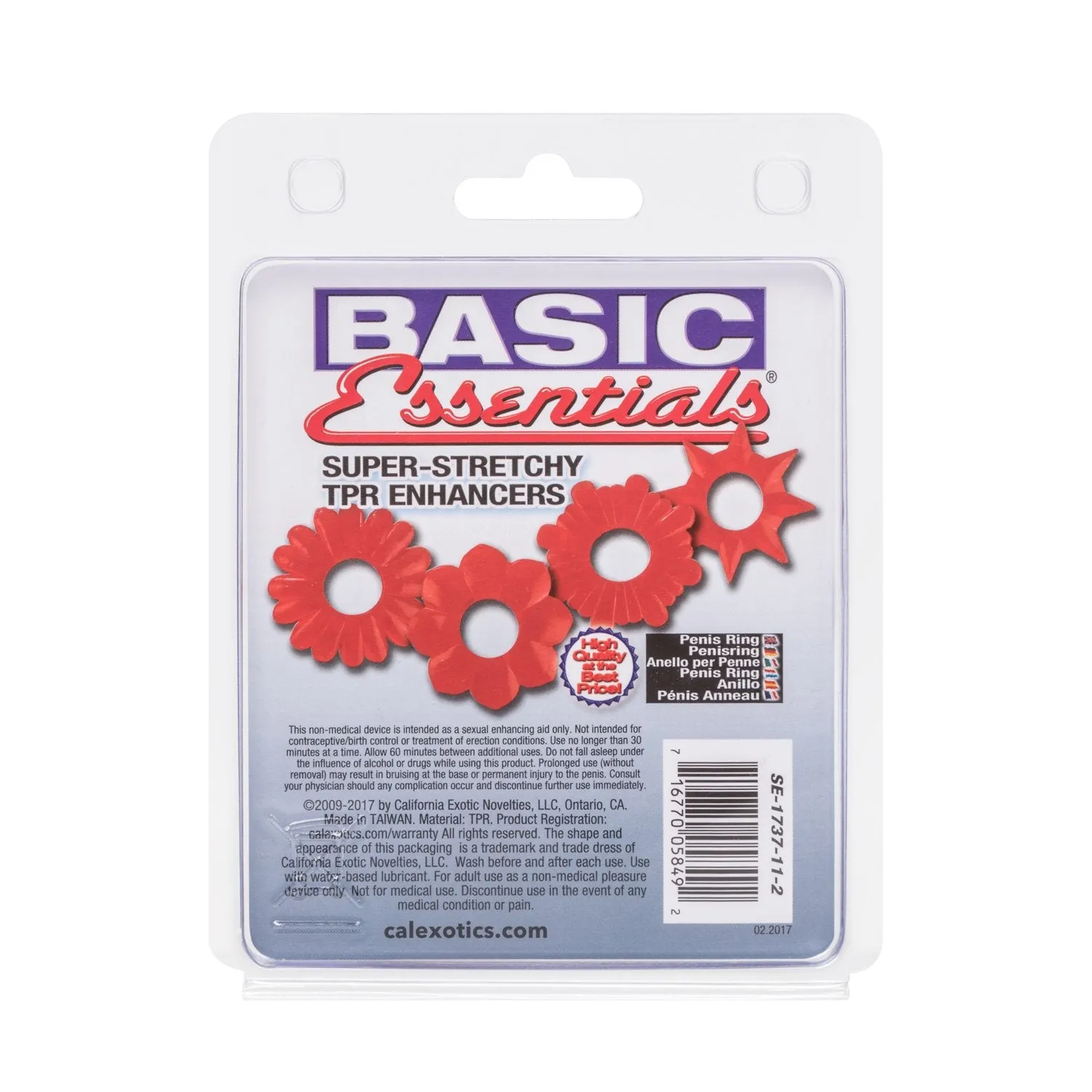 CalExotics Basic Essentials Super Stretchy TPR Enhancers