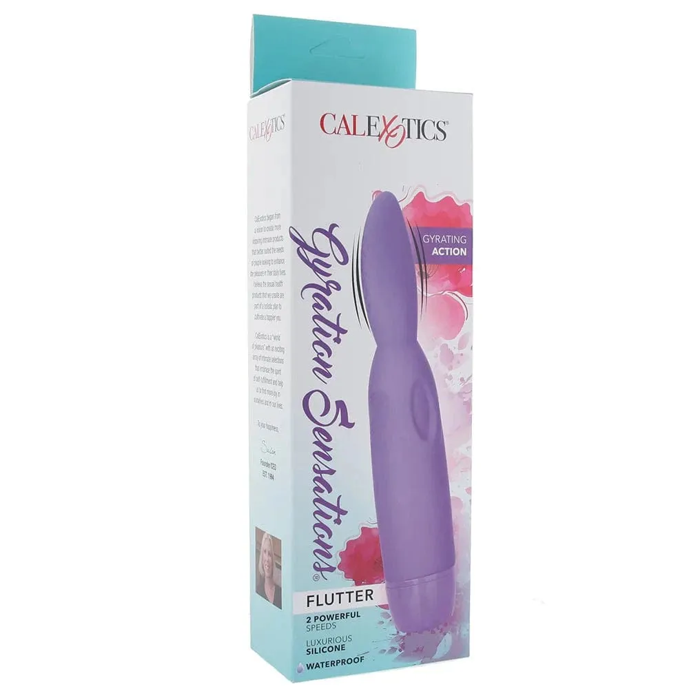 CalExotics Gyrating Pleasing Flutter Vibe in Purple