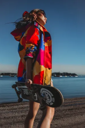 Caribe waterproof mesh lined raincoat