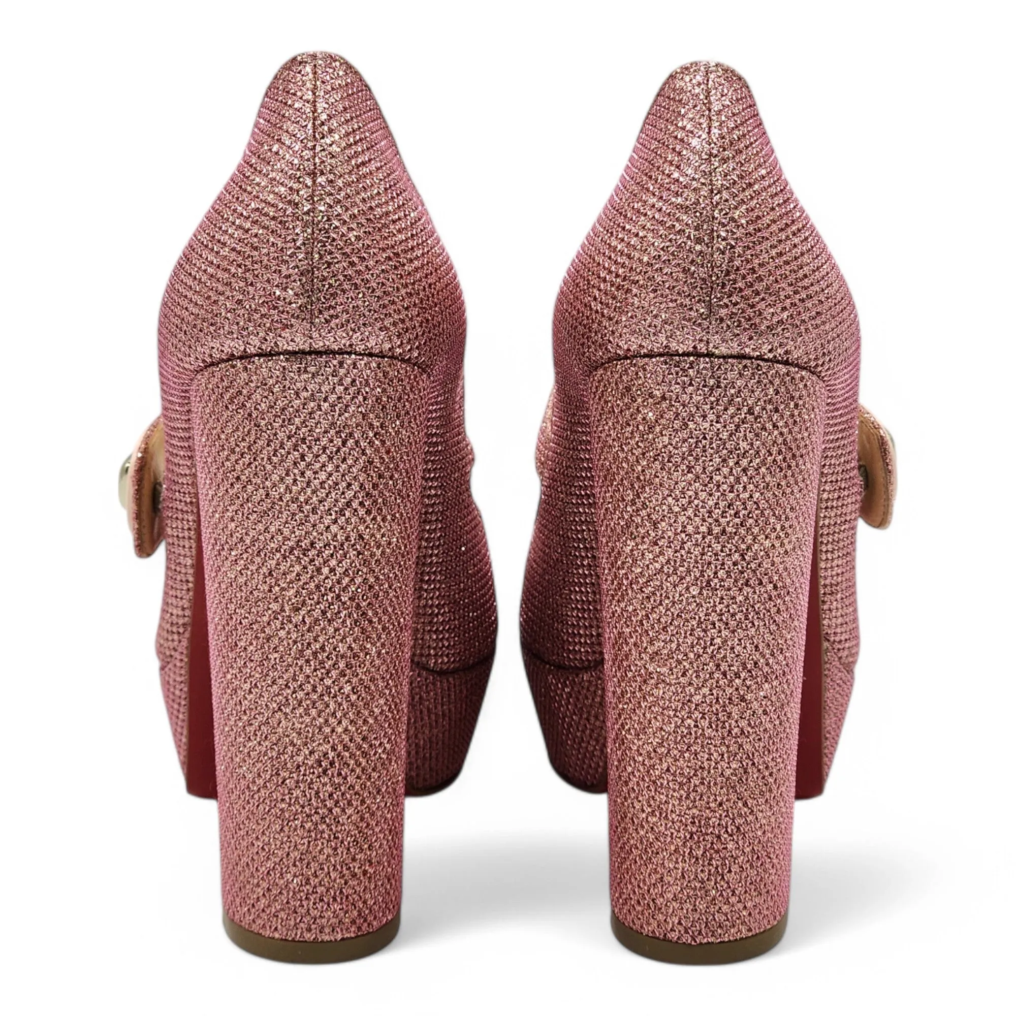 Christian Louboutin Bibibop Platform Peep Toe Pumps 140 - Pink 36