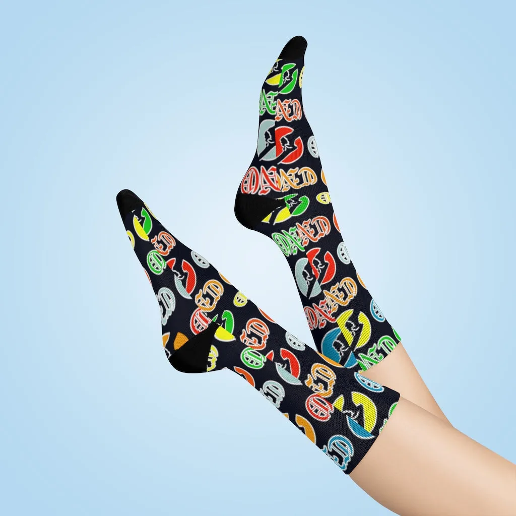 CNO Multi Color Crew Socks