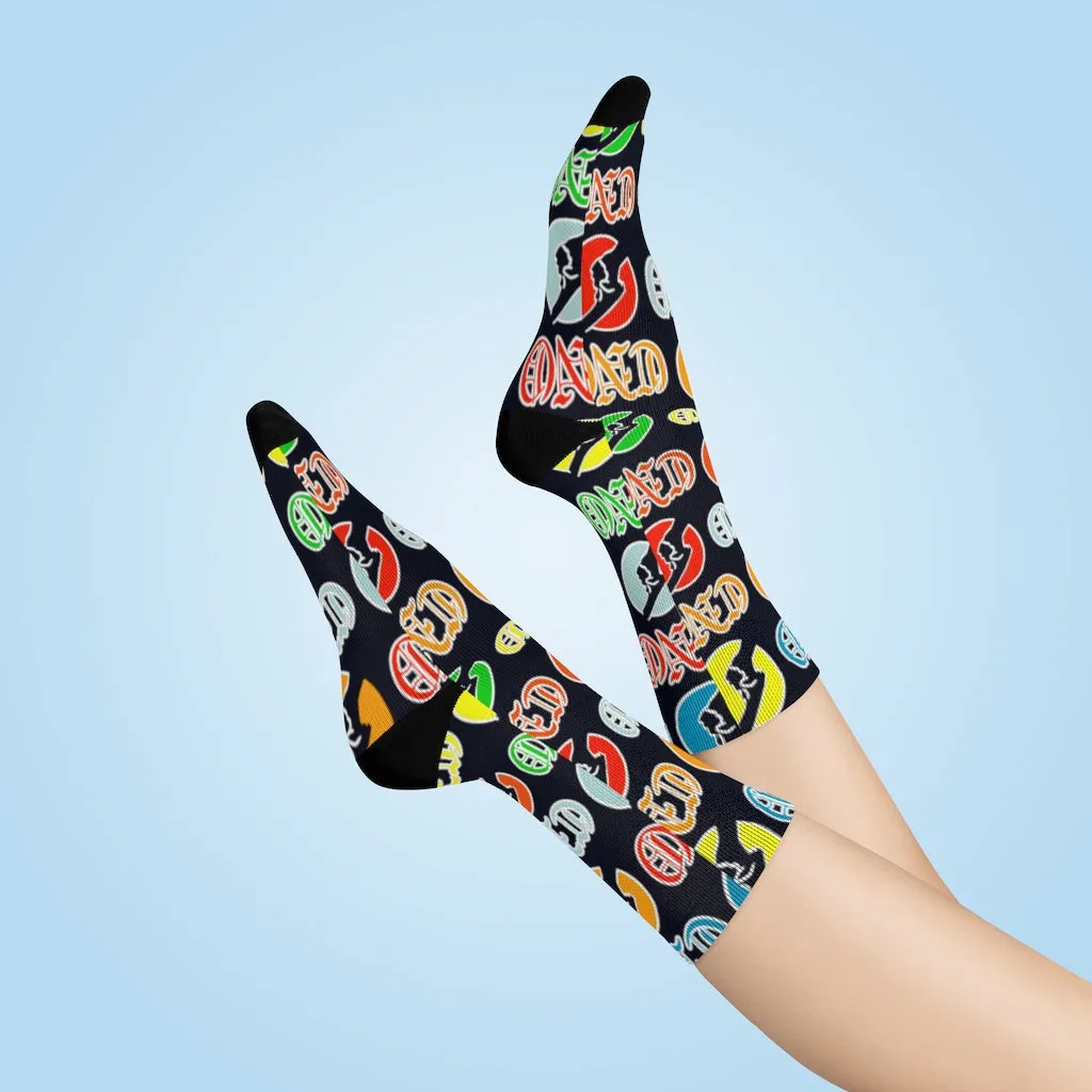 CNO Multi Color Crew Socks
