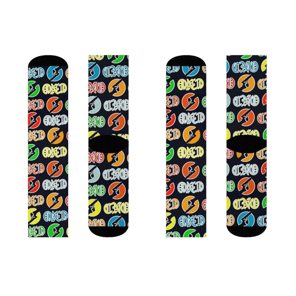 CNO Multi Color Crew Socks