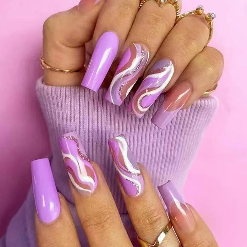 Coffin Purple ripple shiny fragments