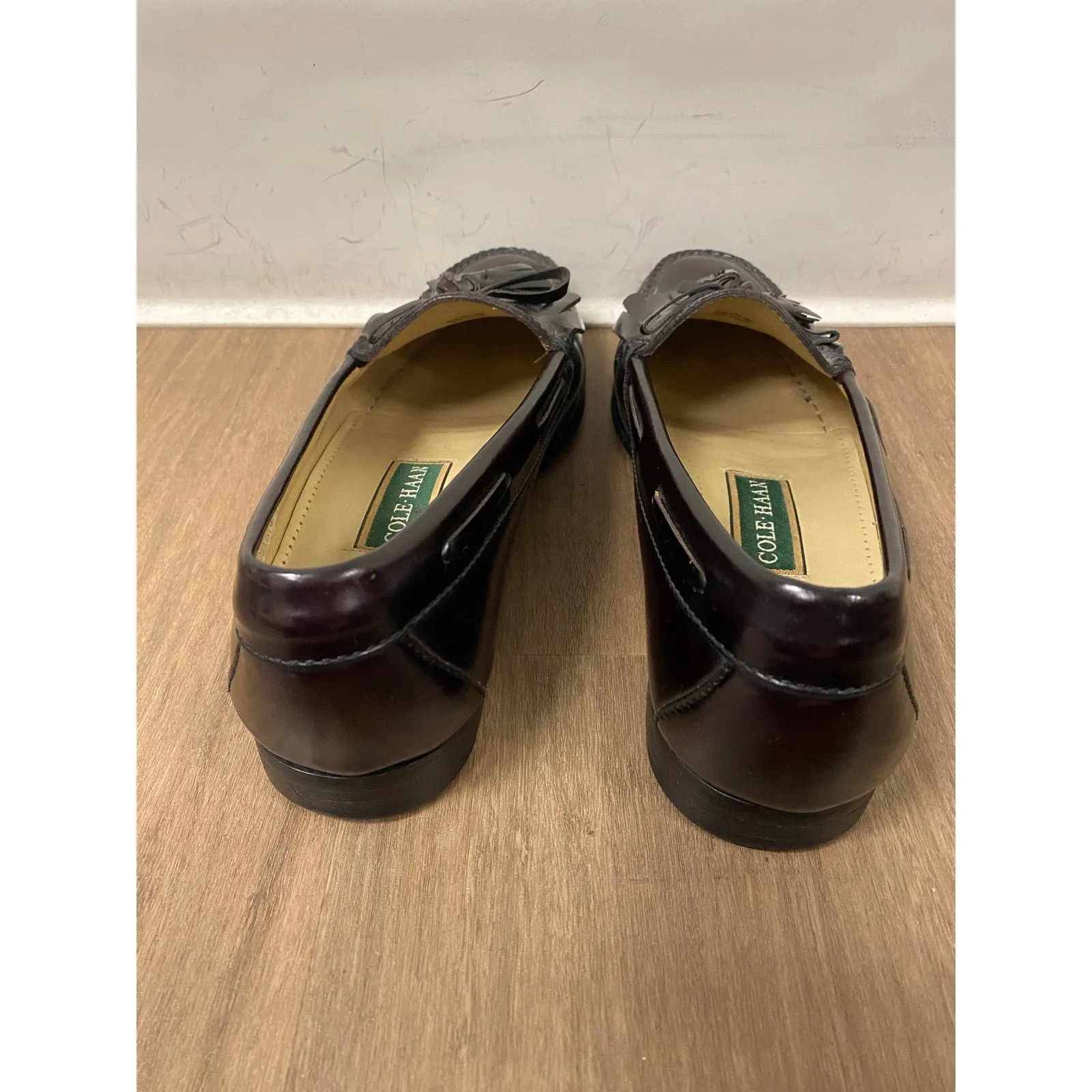 Cole Haan Mens Leather Loafers Sz 9