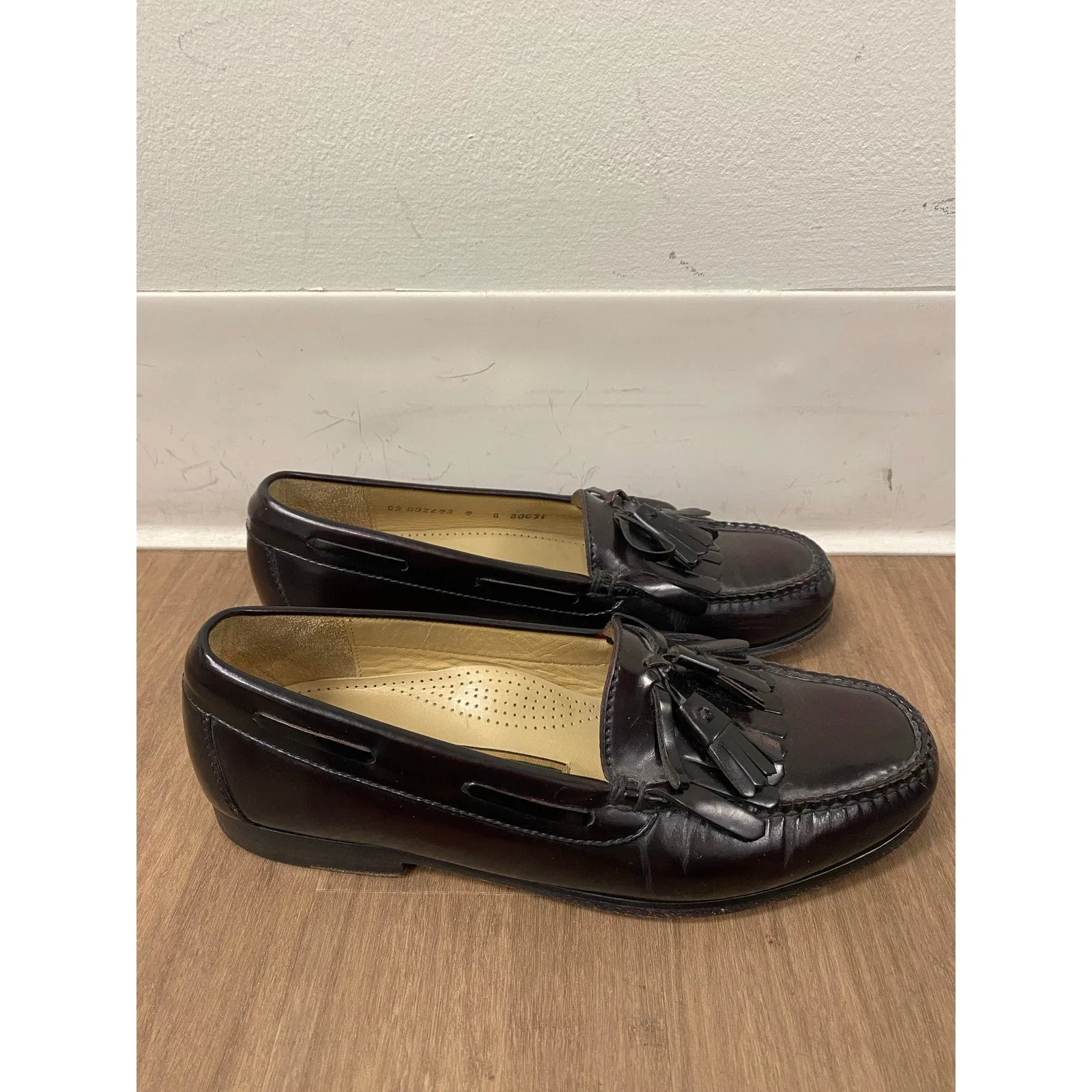 Cole Haan Mens Leather Loafers Sz 9