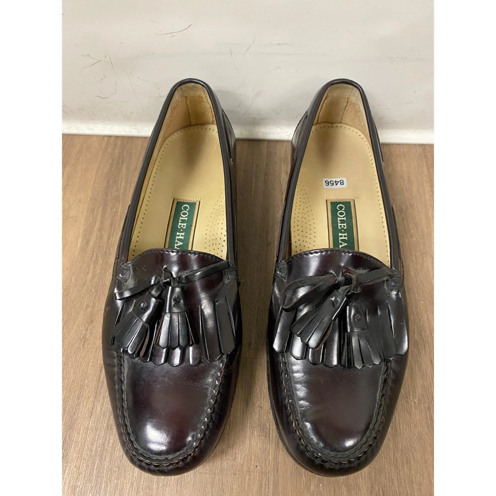 Cole Haan Mens Leather Loafers Sz 9