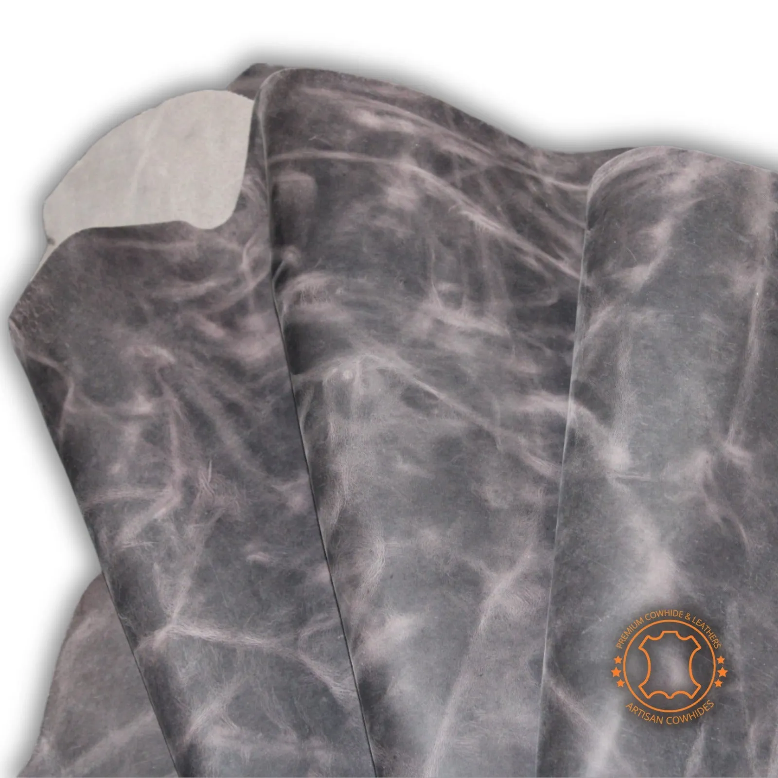 CRAZY HORSE CHOCOLATE DISTRESSED LEATHER HIDE Thickness 1.6 mm/ 4 oz
