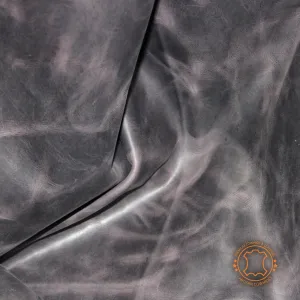 CRAZY HORSE CHOCOLATE DISTRESSED LEATHER HIDE Thickness 1.6 mm/ 4 oz