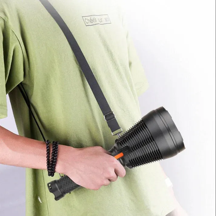 Crony W5118 8000MA High-intensity flashlight 1800LM 18650 8000MAH TYPE-C rechargeable