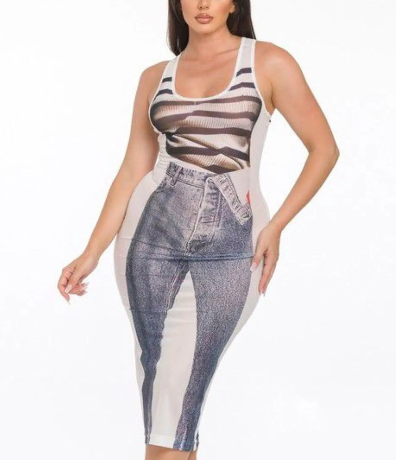 Curves are Curving Baddie Maxi Dress
