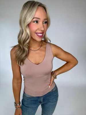Daily Dose Double Layer Tank - Nude