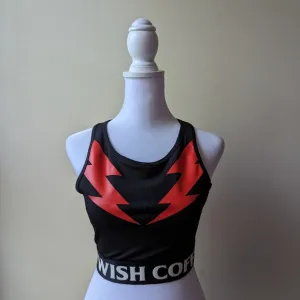 Death Wish Coffee Death Bolt Sports Bra Large
